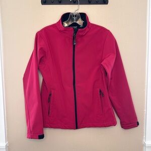 Mossi Women's Burgandy Spring/Fall Jacket Size Small